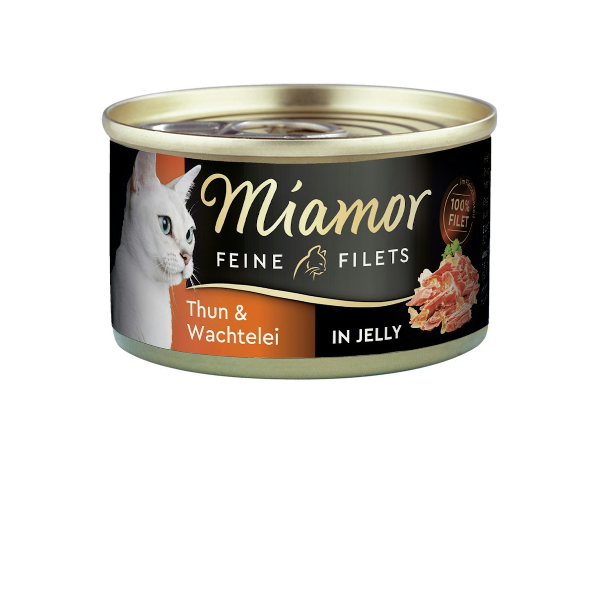 Miamor Feine Filets in Jelly 100g Dose Katzennassfutter von Miamor