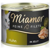 Miamor Feine Filets in Jelly Huhn 12x185 g von Miamor