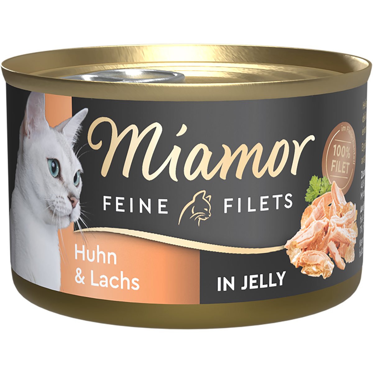 Miamor Feine Filets in Jelly Huhn & Lachs 24x100 g Miamor Feine Filets in Jelly Huhn & Lachs 24x100 g von Miamor
