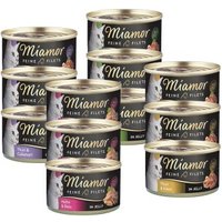 Miamor Feine Filets in Jelly Mixpaket 12x100g Mixpaket 2 von Miamor