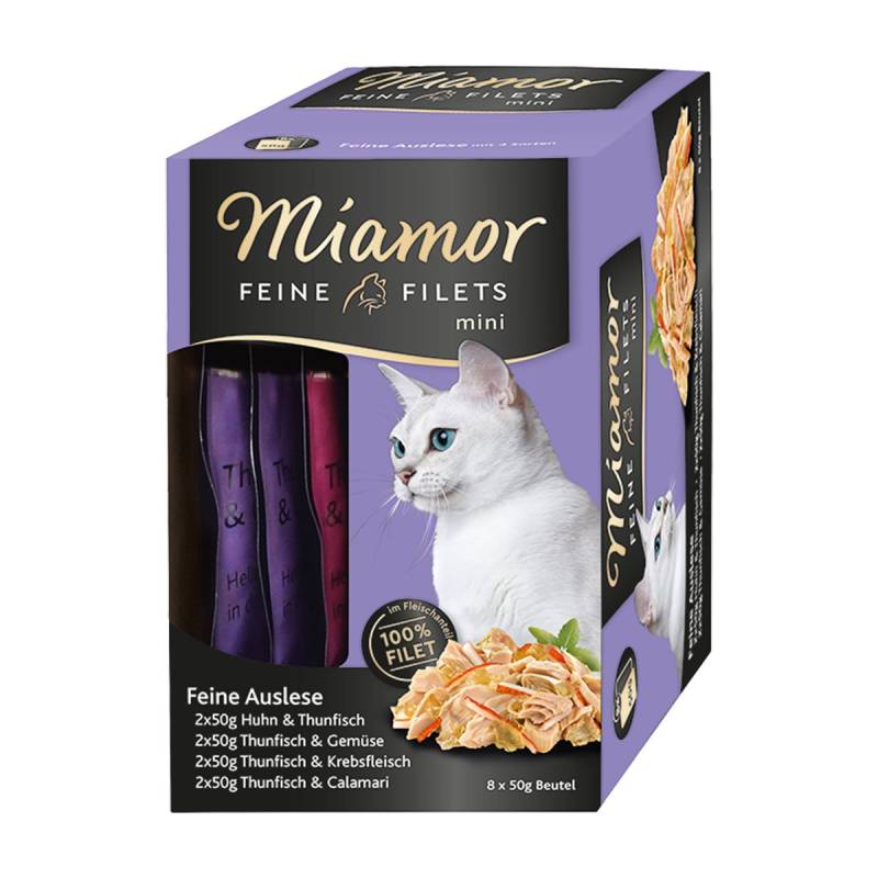 Miamor Feine Filets in Jelly Mixtray Pouch 48x100g von Miamor