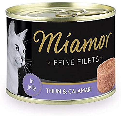 Miamor Feine Filets in Jelly Thun & Calamari 12x185g von Miamor