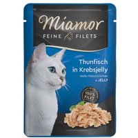 Miamor Feine Filets in Jelly Thunfisch in Krebsjelly 48x100 g von Miamor