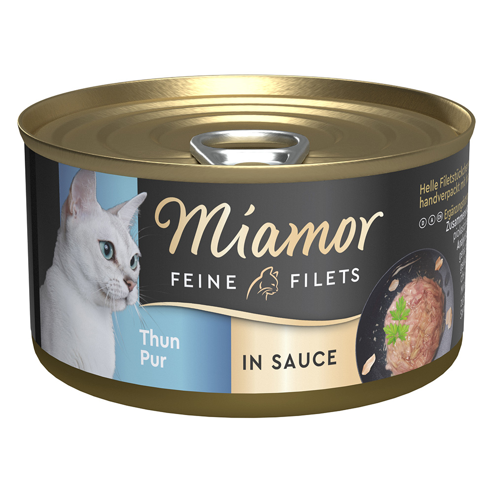 Miamor Feine Filets in Soße 24 x 85 g - Thunfisch pur von Miamor