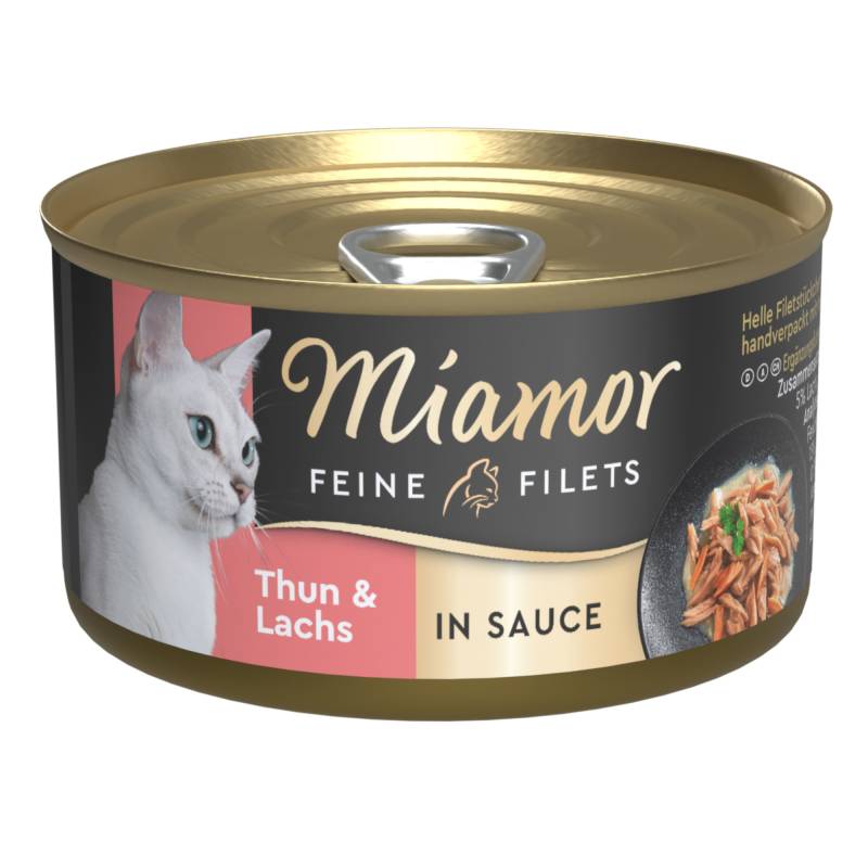 Miamor Feine Filets in Soße 24 x 85 g - Thunfisch & Lachs Miamor Feine Filets in Soße 24 x 85 g - Thunfisch & Lachs von Miamor