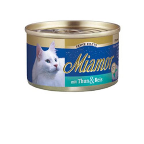 Miamor | Feine Filets mit Thun & Reis | 24 x 100 g von Miamor
