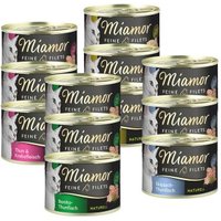 Miamor Feine Filets naturell Mixpaket 12x156g von Miamor
