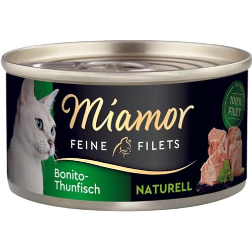 Miamor Feine Filets naturelle 80g Bonito-Thunfisch Miamor Feine Filets naturelle 80g Bonito-Thunfisch von Miamor