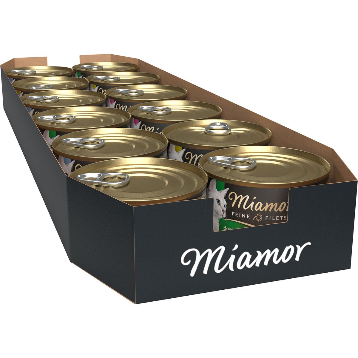 Miamor Feine Filets naturell Mixtray 12x156g Miamor Feine Filets naturell Mixtray 12x156g von Miamor
