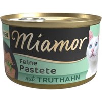 Miamor Feine Pastete Katze Nassfutter Adult Truthahn 12x85 g von Miamor