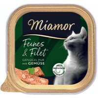 Miamor Feines&Filet Geflügel Pur&Gemüse 16x100g Miamor Feines&Filet Geflügel Pur&Gemüse 16x100g von Miamor