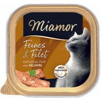 Miamor Feines&Filet Geflügel Pur&Huhn 16x100g Miamor Feines&Filet Geflügel Pur&Huhn 16x100g von Miamor