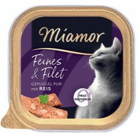 Miamor Feines & Filet Geflügel Pur & Reis 16x100g Miamor Feines & Filet Geflügel Pur & Reis 16x100g von Miamor
