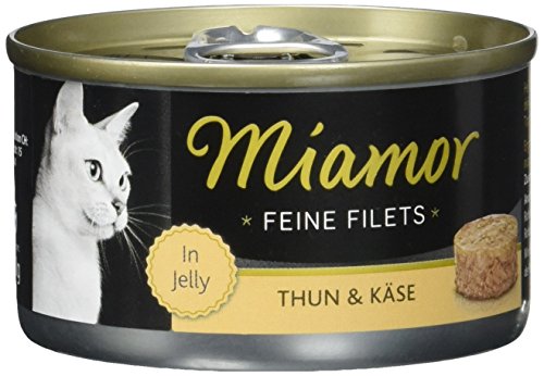 Miamor Feine Filets Thun & Käse 24x100g von Miamor