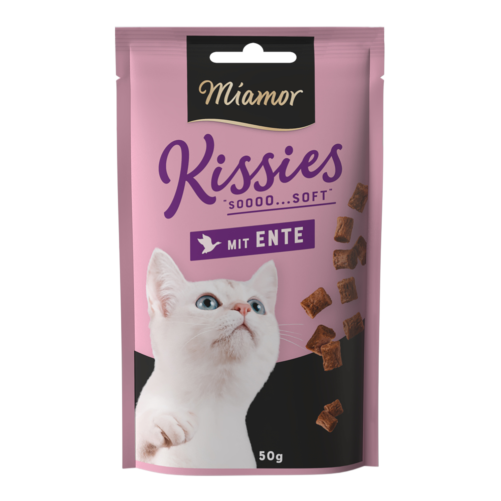 Miamor Kissies - Sparpaket: 11 x 50 g mit Ente Miamor Kissies - Sparpaket: 11 x 50 g mit Ente von Miamor