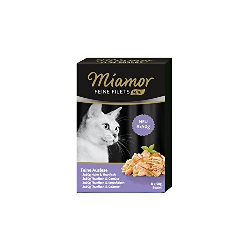 Miamor | Miamor Feine Filets Mini Multibox Feine Auslese 8x50g | 4 x 8 x 50 g von Miamor
