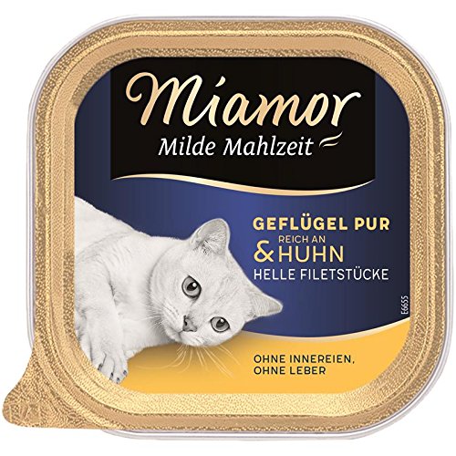 Miamor Milde Mahlzeit Geflügel & Huhn | 16x 100g Katzenfutter Miamor Milde Mahlzeit Geflügel & Huhn | 16x 100g Katzenfutter von Miamor
