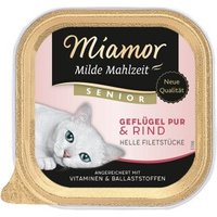 Miamor Milde Mahlzeit Senior Geflügel und Rind 64x100 g Miamor Milde Mahlzeit Senior Geflügel und Rind 64x100 g von Miamor