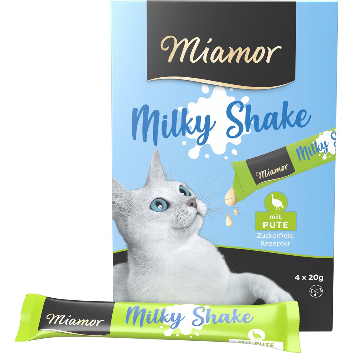 Miamor Milky Shake Pute 4x20g von Miamor