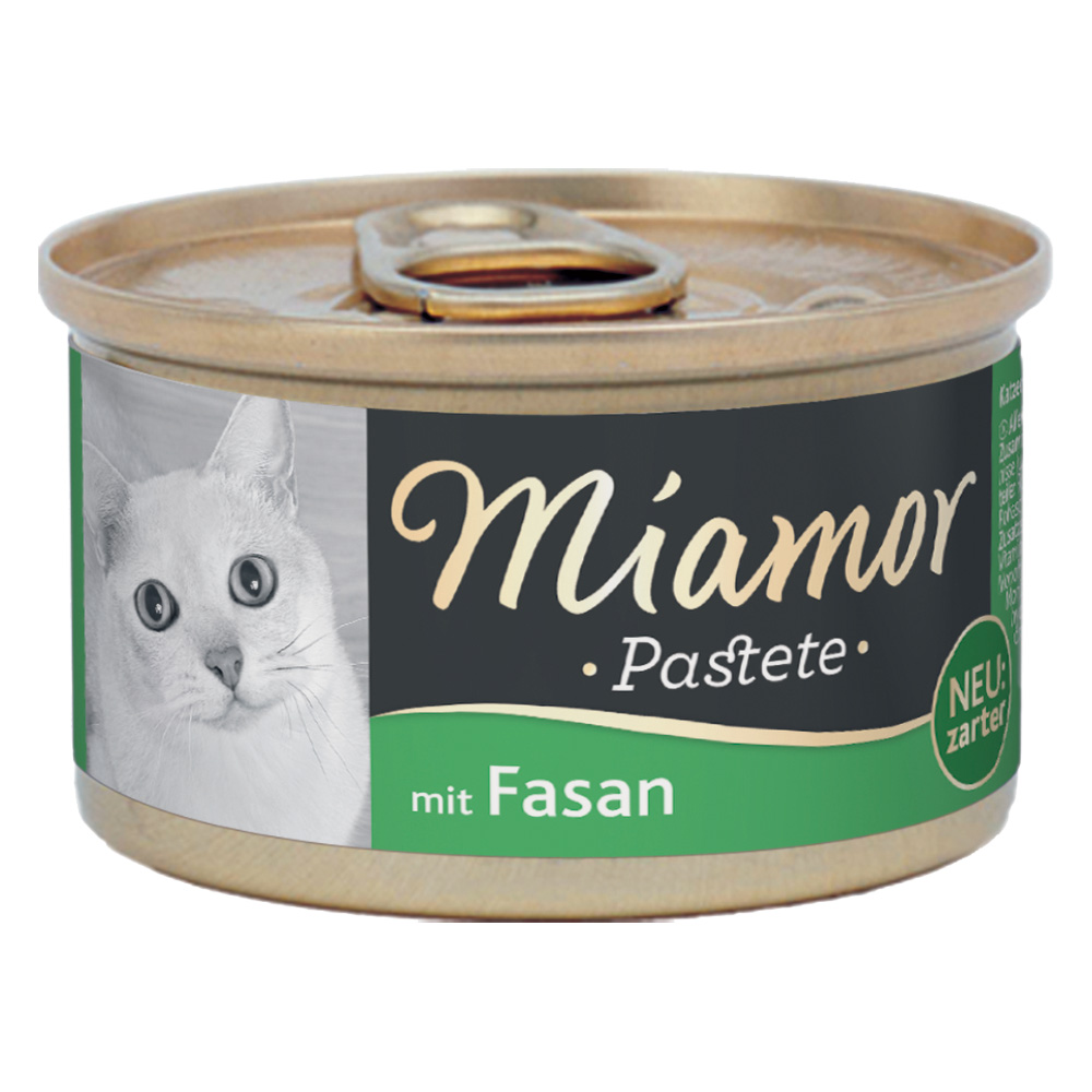 Sparpaket Miamor Pastete 12 x 85 g - Fasan von Miamor