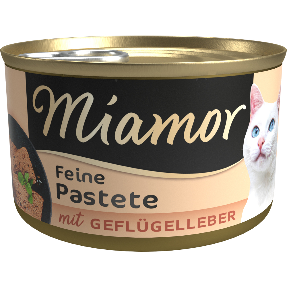 Sparpaket Miamor Pastete 12 x 85 g - Geflügelleber von Miamor