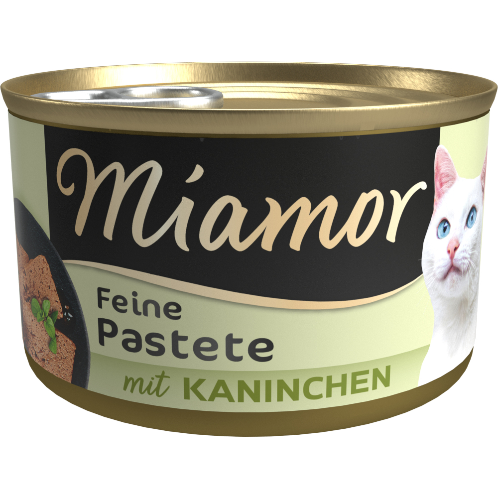 Sparpaket Miamor Pastete 12 x 85 g - Kaninchen von Miamor