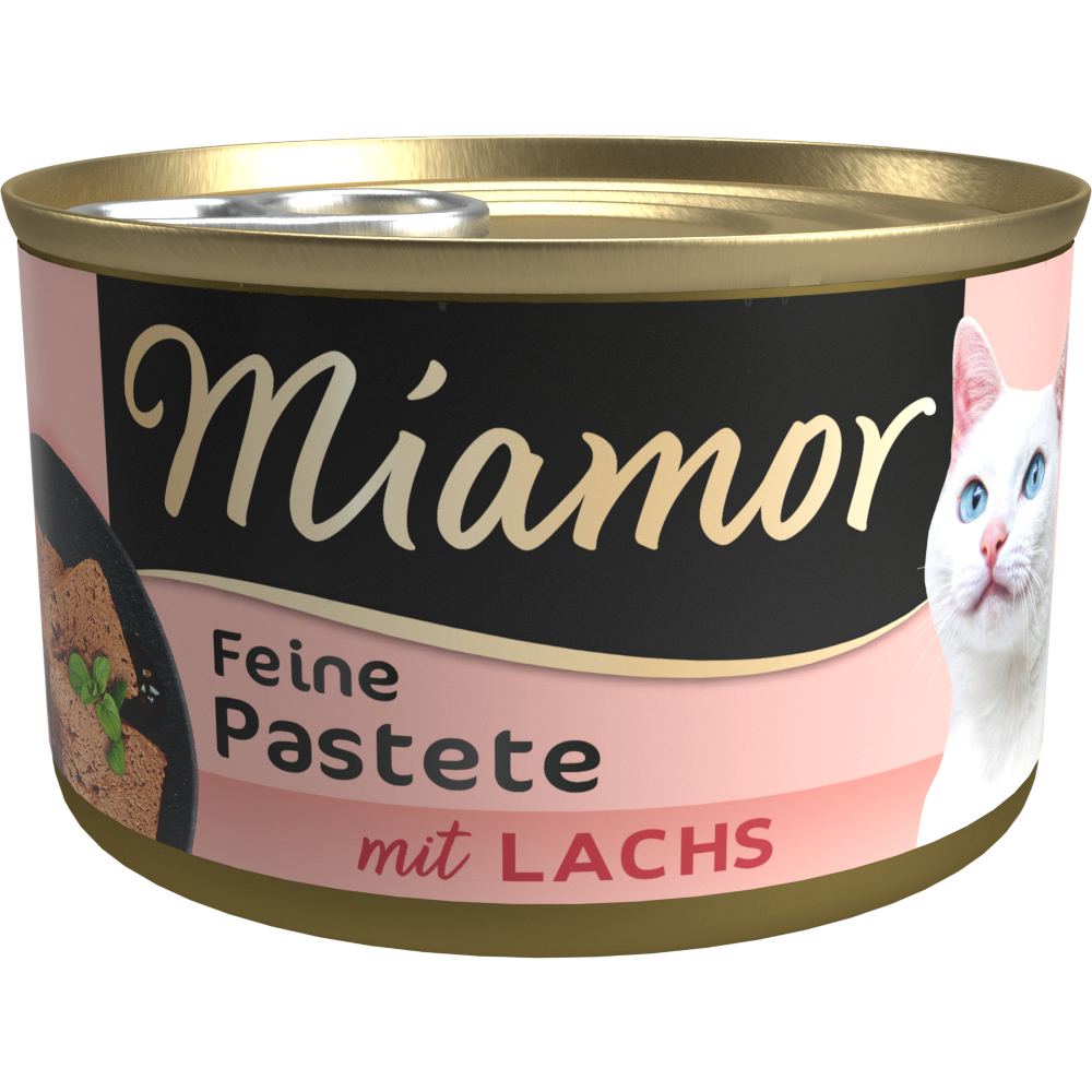 Sparpaket Miamor Pastete 12 x 85 g - Lachs von Miamor