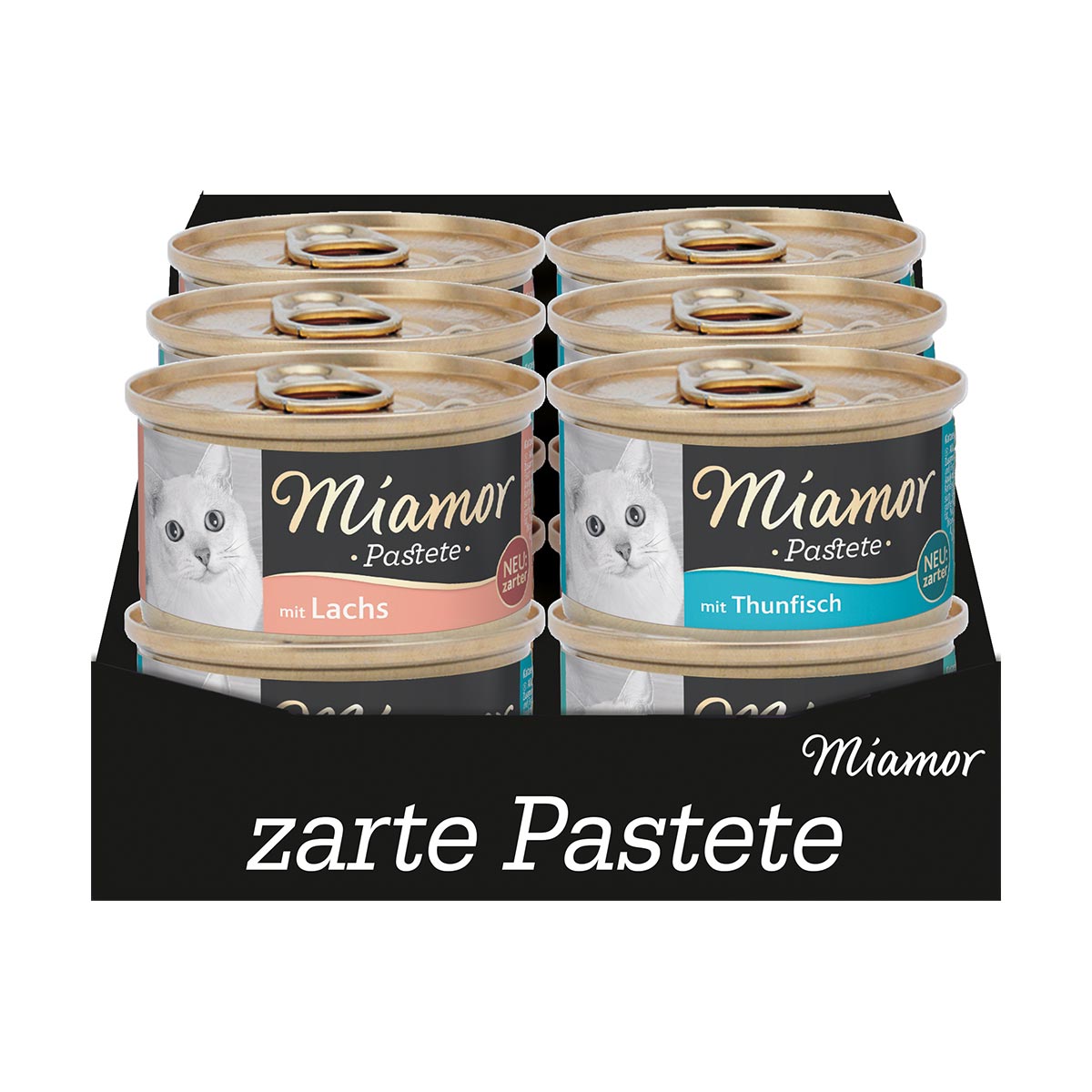 Miamor Pastete Multibox Fisch 24x85g von Miamor