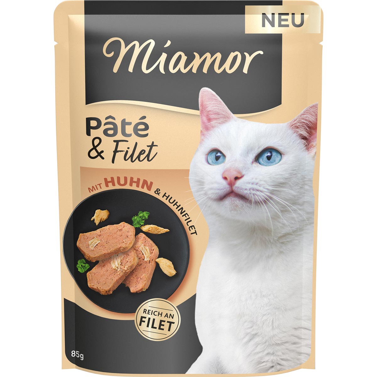 Miamor Pate & Filet mit Huhn 10x85g Miamor Pate & Filet mit Huhn 10x85g von Miamor