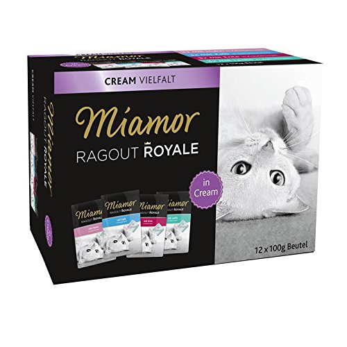 Miamor Ragout Royale Cream Vielfalt MB 12x100g - Sie erhalten 5 Packung/en; Packungsinhalt 1,2 kg von Miamor