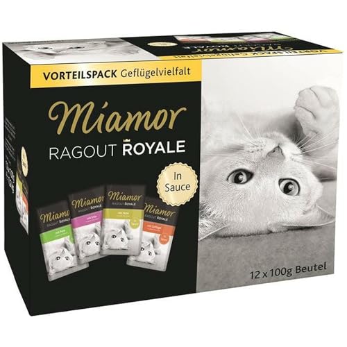 Miamor Ragout Royale Geflügelvielfalt in Sauce | 48x 100g von Miamor