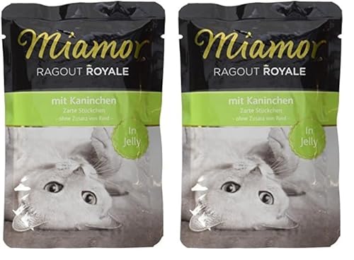 Miamor Ragout Royale Kaninchen 22x100g (Packung mit 2) von Miamor