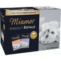 Miamor Ragout Royale Kitten, Geflügel und Rind in Jelly - 12 x 100 g (2 Sorten gemischt) von Miamor