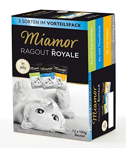 Miamor Ragout Royale Kitten Multibox Jelly | 48x 100g Katzenfutter von Miamor
