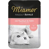 Miamor Ragout Royale in Sauce Thunfisch & Huhn 22x100 g von Miamor