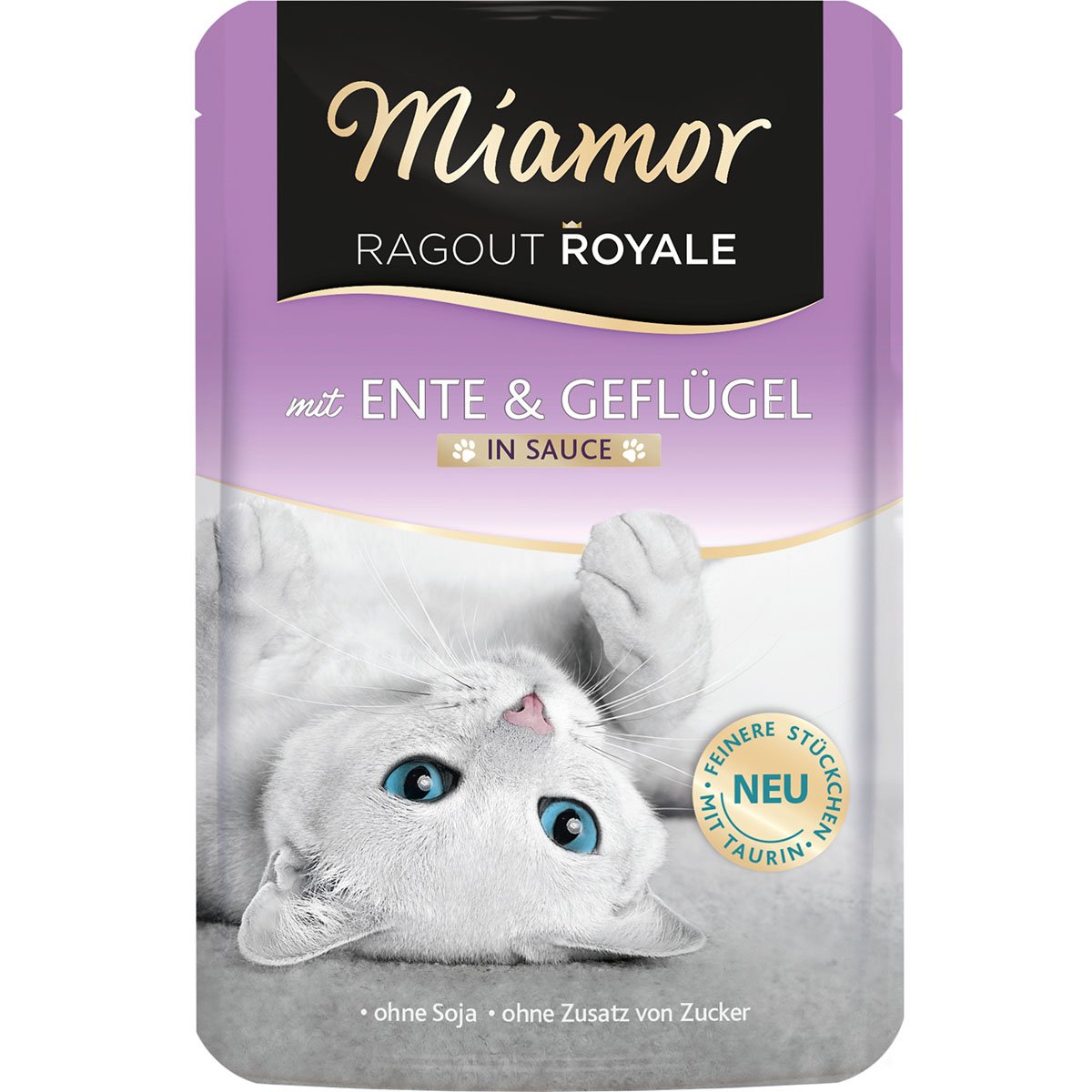 Miamor Ragout Royale Ente & Geflügel in Sauce 44x100g von Miamor