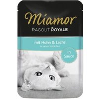 Miamor Ragout Royale in Sauce Huhn & Lachs 88x100 g von Miamor