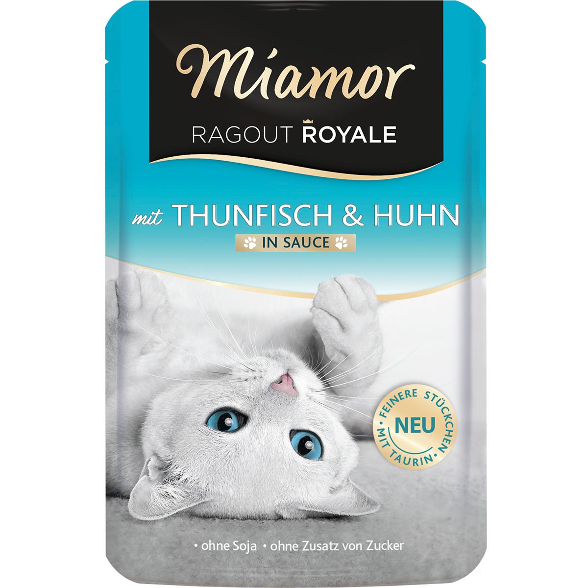 Miamor Ragout Royale in Sauce Thunfisch und Huhn 22x100g von Miamor