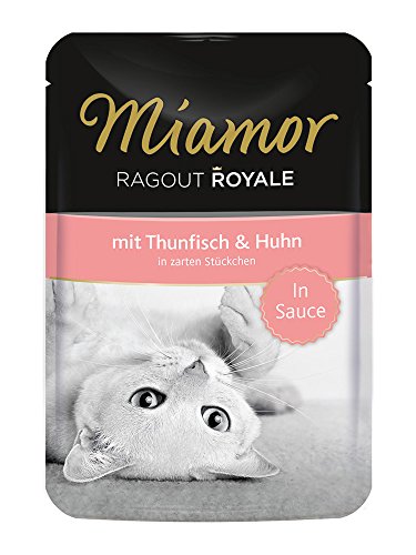 Miamor Ragout Royale in Sauce Thunfisch & Huhn 22x100g von Miamor
