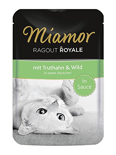 Miamor Ragout Royale in Sauce Truthahn & Wild 22x100g von Miamor