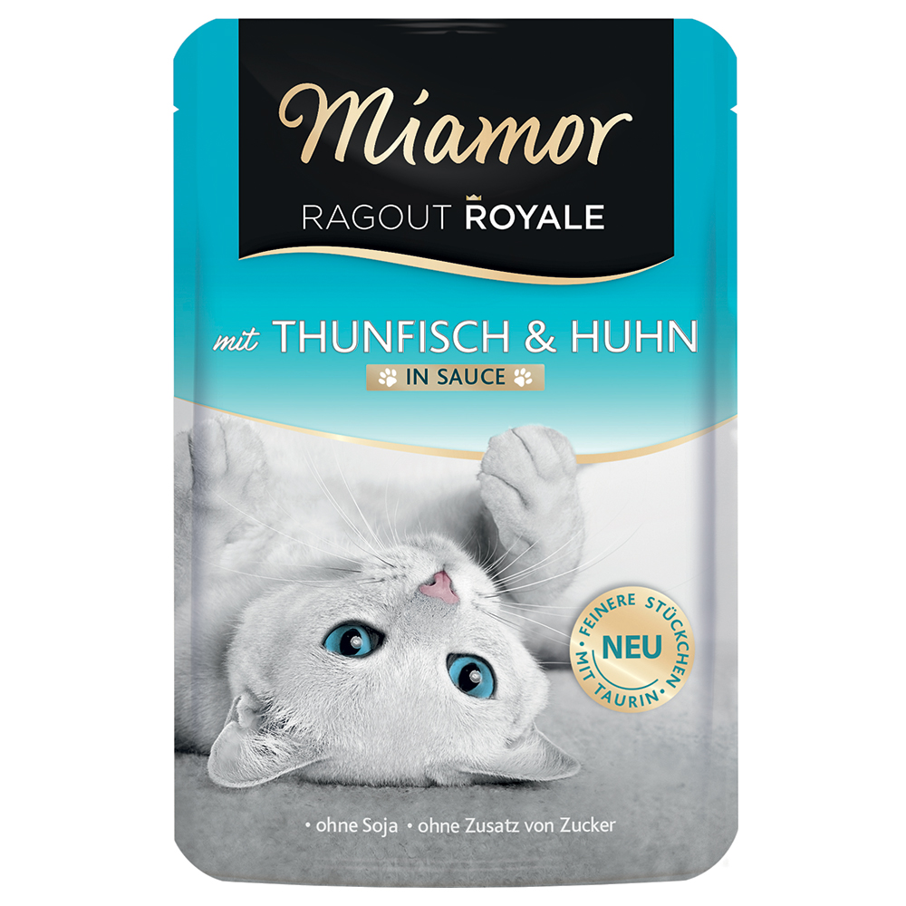 Sparpaket Miamor Ragout Royale in Soße 22 x 100 g - Thunfisch & Huhn Sparpaket Miamor Ragout Royale in Soße 22 x 100 g - Thunfisch & Huhn von Miamor