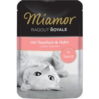 Miamor Ragout Royale in Soße 22 x 100 g - Thunfisch & Huhn von Miamor