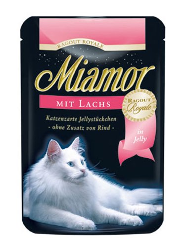 Miamor | Ragout Royale mit Lachs in Jelly | 22 x 100 g von Miamor