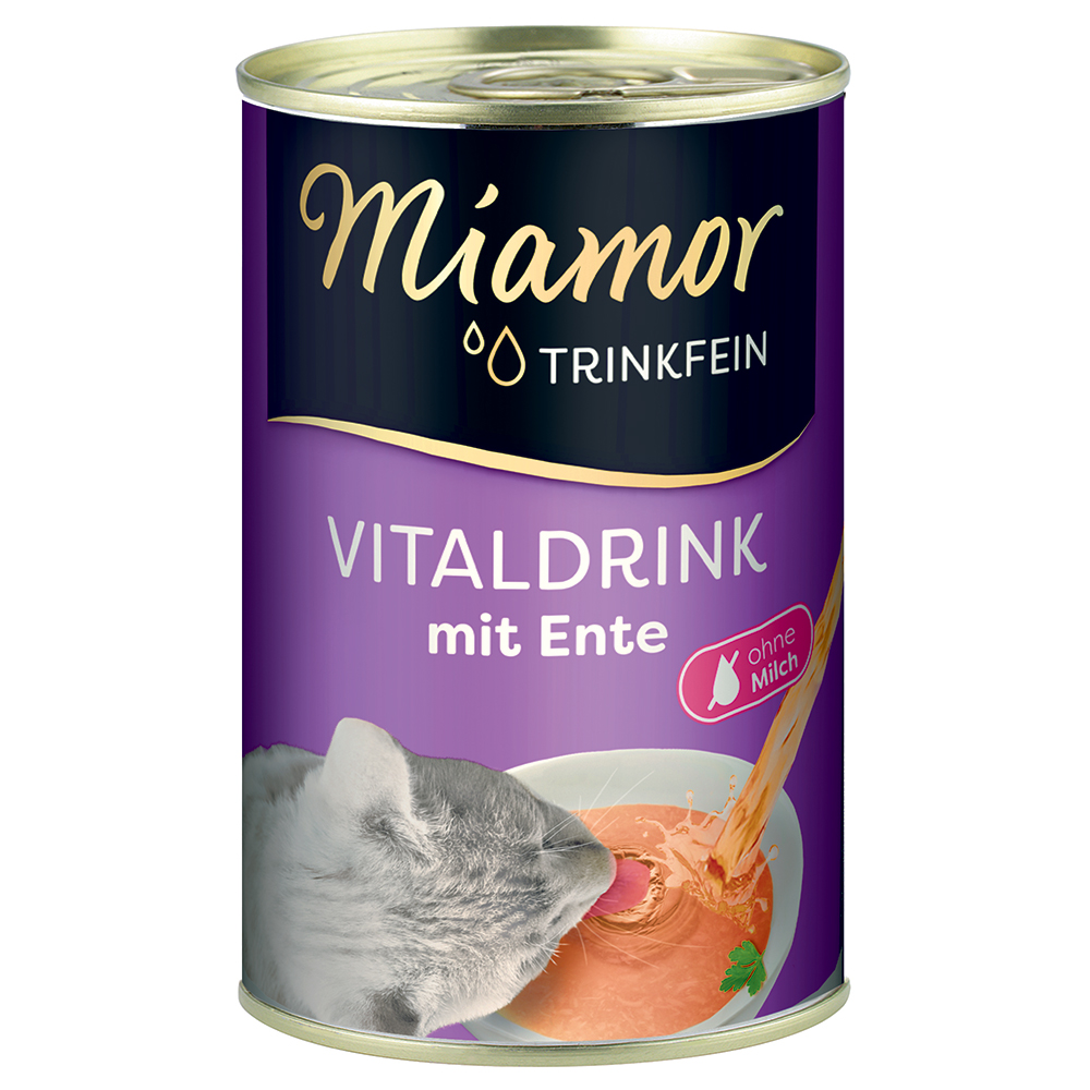 Miamor Trinkfein Vitaldrink 6 x 135 ml - Ente von Miamor