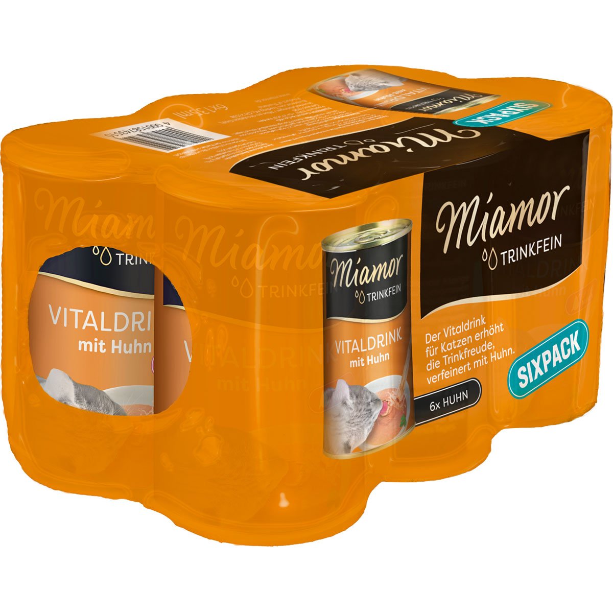 Miamor Trinkfein - Vitaldrink mit Huhn Sixpack 24x135ml von Miamor