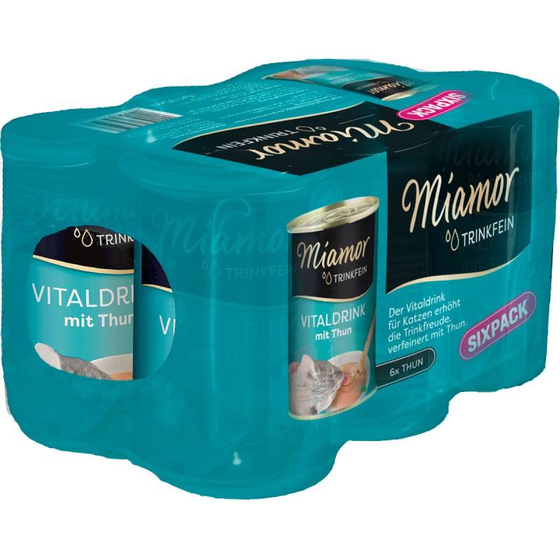 Miamor Trinkfein mit Thun Sixpack 24x135ml von Miamor