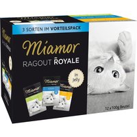 Multi-Mix Miamor Ragout Royale - 12 x 100 g Jelly I (3 Sorten gemischt) von Miamor