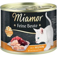 Sparpaket Miamor Feine Beute 24 x 185 g - Huhn von Miamor