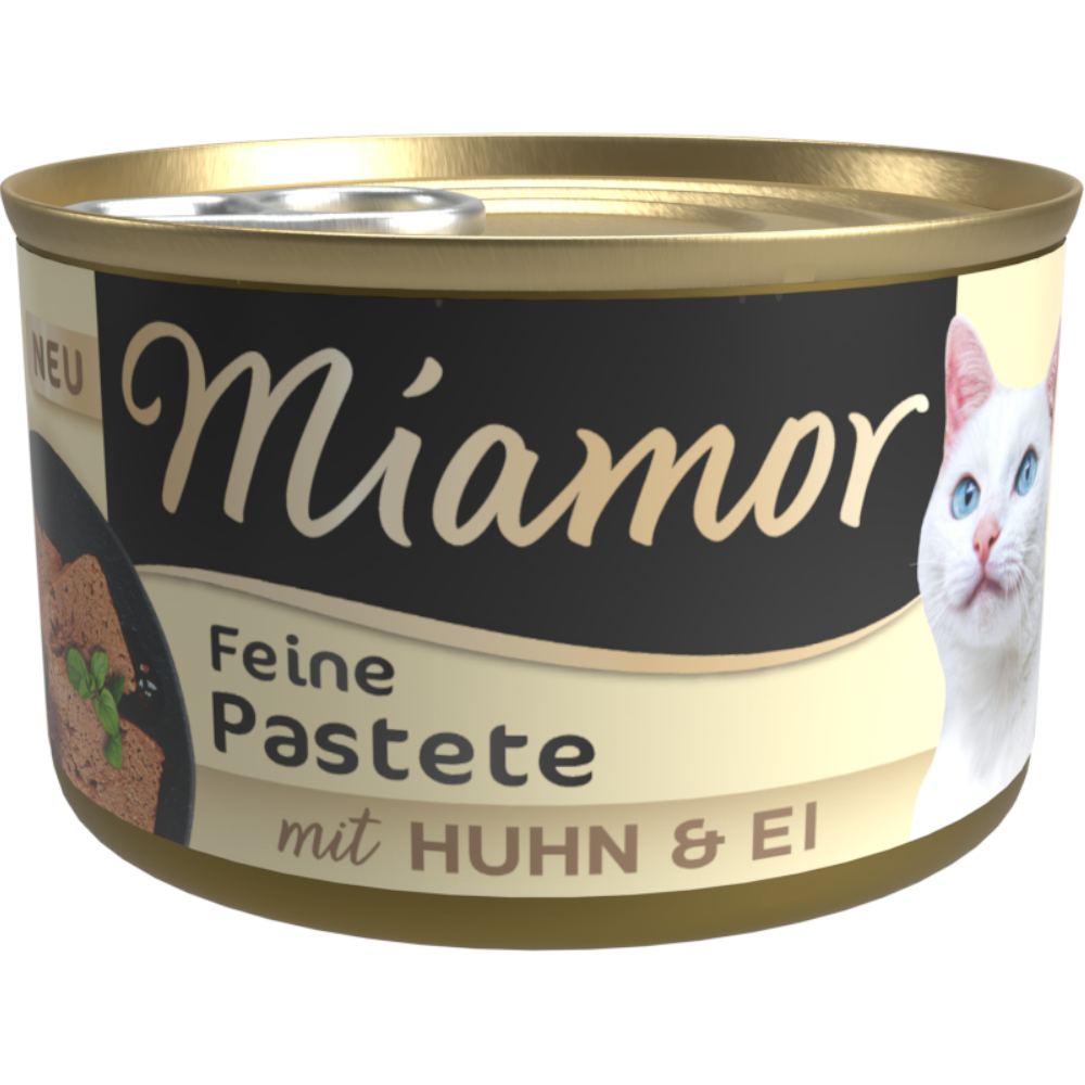 Sparpaket Miamor Pastete 12 x 85 g - Ei & Huhn von Miamor