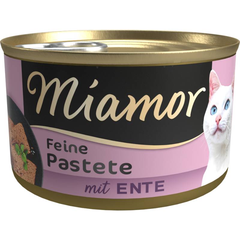 Sparpaket Miamor Pastete 12 x 85 g - Ente Sparpaket Miamor Pastete 12 x 85 g - Ente von Miamor